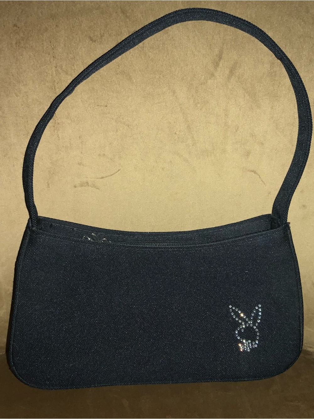 Vintage playboy y2k black shoulder bag
